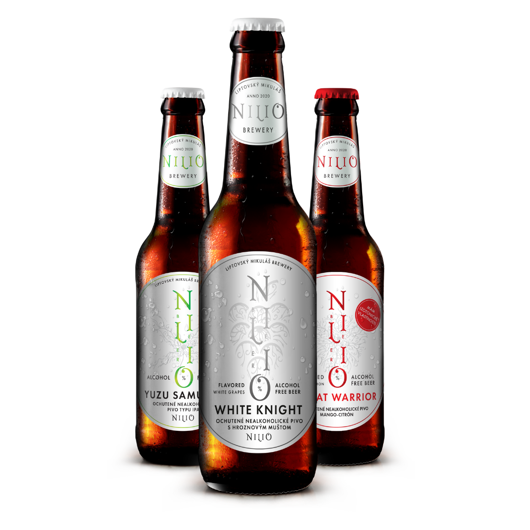 NILIO craft nealkoholické pivo – nepasterizované, nefiltrované